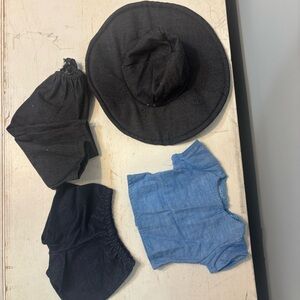American Girl Doll Denim Outfit Set
